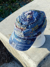 Load image into Gallery viewer, (Sold) Prdsgn Art - a Mosaic Jazz / Recycled Denim / 1 of 1 / Covered DadHat
