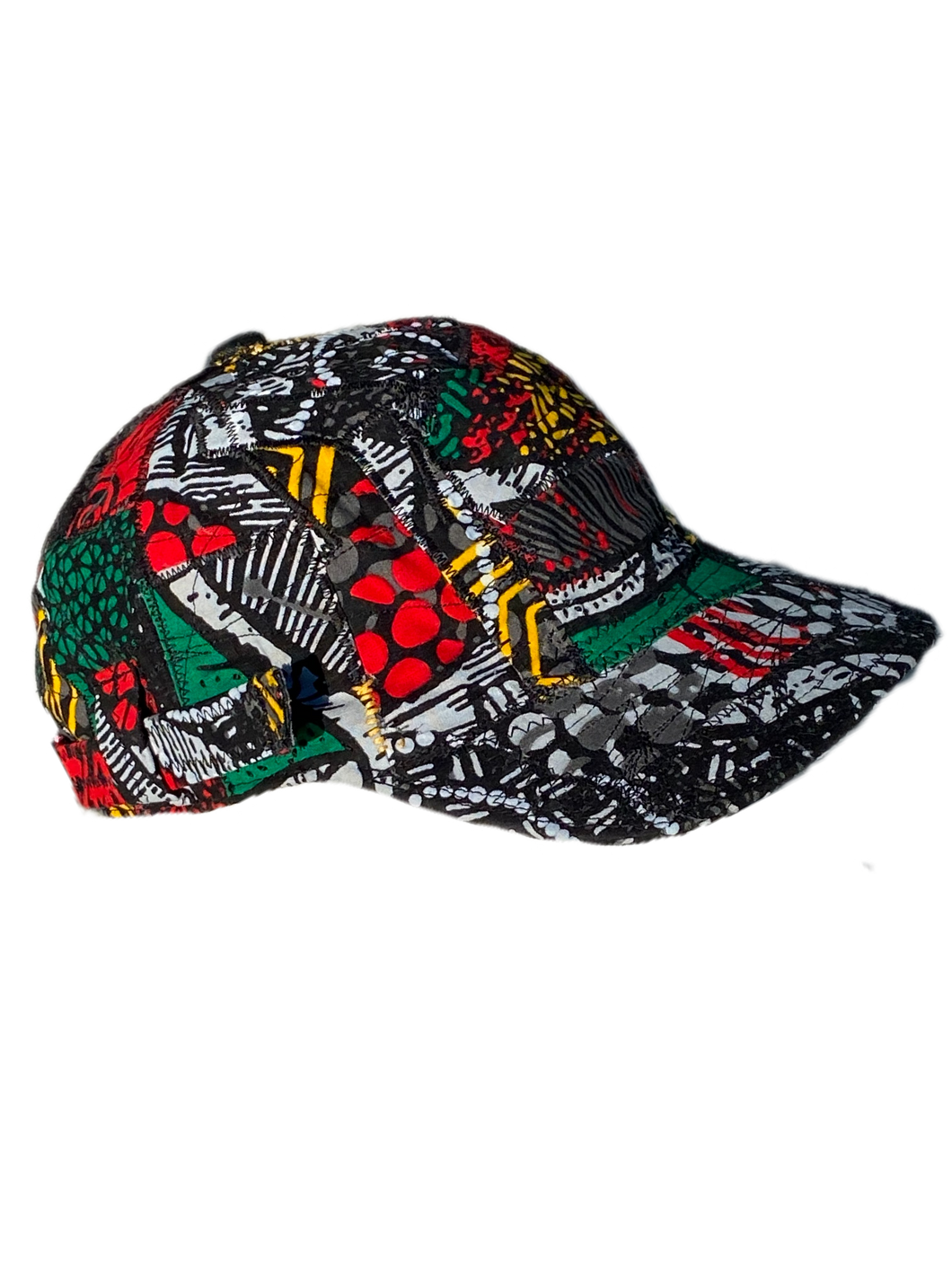 (SOLD) Prdsgn Art - African / quilted texture / DadHats - 1 of 1