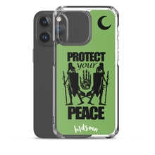 Load image into Gallery viewer, protect your peace - Clear Case for iPhone Pro Max 15®
