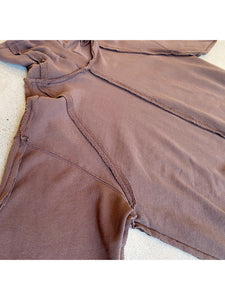 1of1 / Oversized Raw Edge Sweatshirt - by Prdsgn