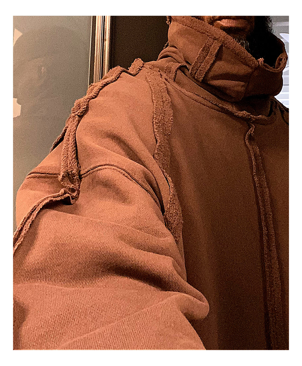 1of1 / Oversized Raw Edge Sweatshirt - by Prdsgn