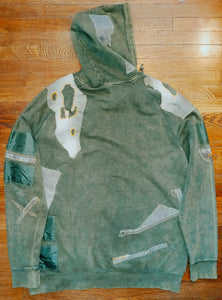 (Sold) - 1 of 1 “Full Set Scrap Heavy” Hoodie Short Set