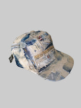 Load image into Gallery viewer, Upcycled  / covered dadhat -hand stitched raw denim
